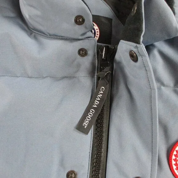 Canada Goose Freestyle Crew Vest Mens Medium Ozone Blue Down Filled Puffer NWOT - Picture 4 of 12